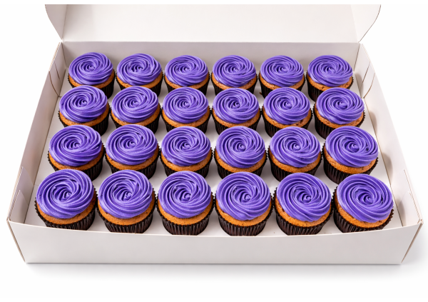 Purple Cupcakes - 7cm