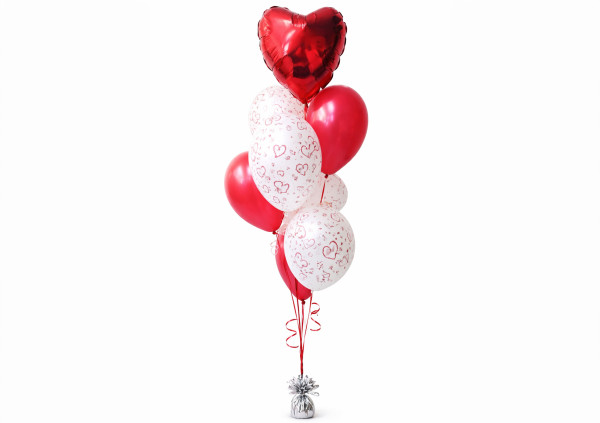 Heart Balloon Bouquet
