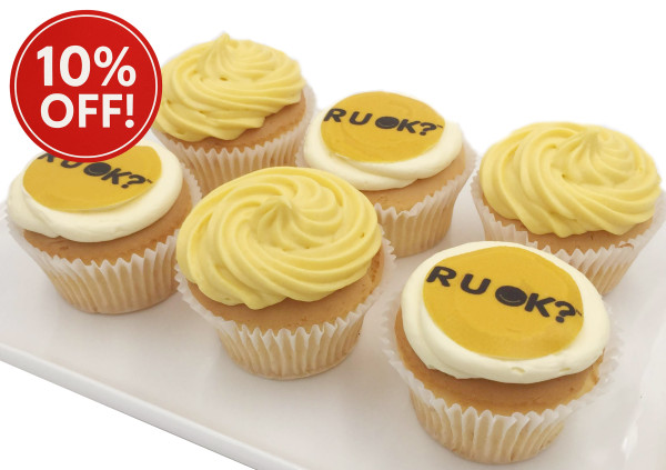 RUOK Cupcakes - 7cm