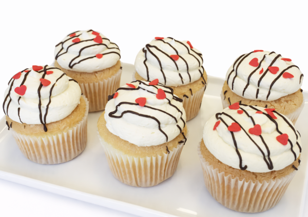 Valentine's Cupcakes - Vanilla