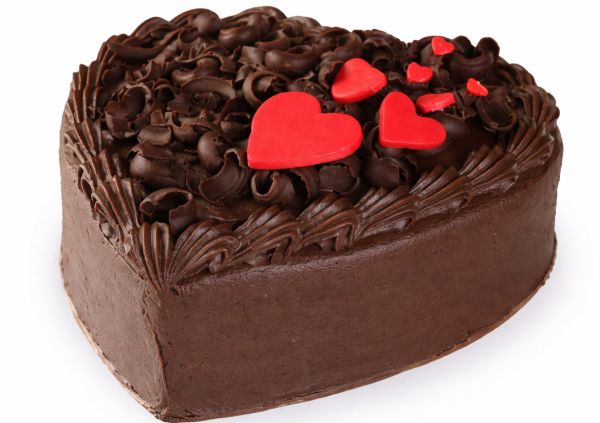 Large Heart Cake