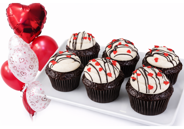 Valentine's Cupcakes - Package Deal - Red Velvet
