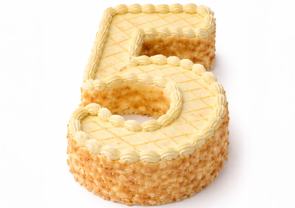 Number Cake - 5