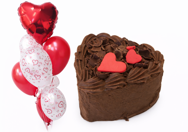 Individual Heart Cake – Valentines Package